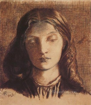 エリザベス・シダルの肖像 ラファエル前派の同胞団 ダンテ・ガブリエル・ロセッティ Oil Paintings